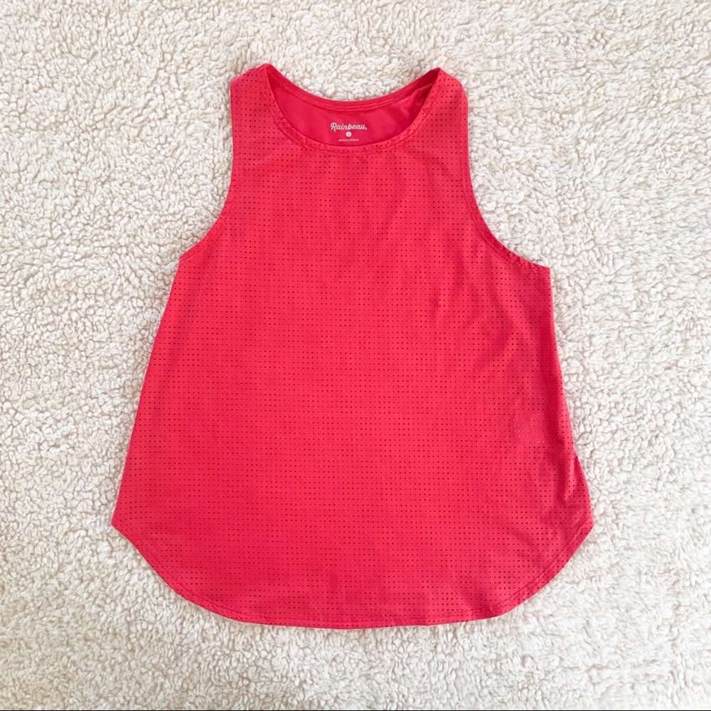 Pink Rainbeau Size S Activewear Tank Top